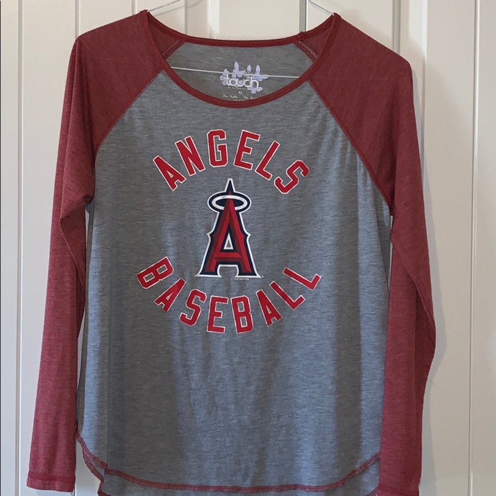 Los Angeles Angels Ladies Long Sleeve Tee Shirt